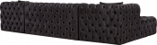 676Black-Sectional alternate view 2