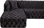 676Black-Sectional alternate view 7