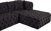 676Black-Sectional alternate view 9