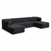 676Black-Sectional