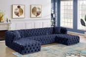 676Navy-Sectional alternate view 1