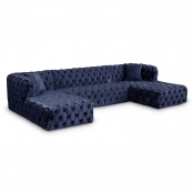 676Navy-Sectional