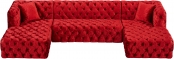 676Red-Sectional alternate view 4