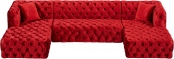 676Red-Sectional alternate view 4