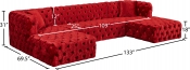 676Red-Sectional Dim