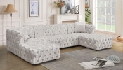 676White-Sectional alternate view 1