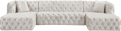 676White-Sectional alternate view 3