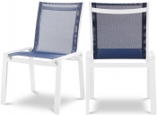 368Navy-C Double Chair
