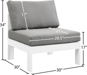 375Grey-Armless Dim