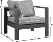 376Grey-Chair Dim