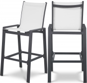387White-C Double Chair