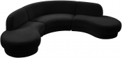 628Black-Sectional alternate view 4