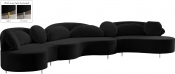 632Black-Sectional alternate view 1