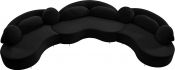 632Black-Sectional alternate view 10