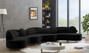632Black-Sectional alternate view 2