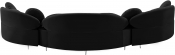 632Black-Sectional alternate view 5