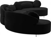 632Black-Sectional alternate view 9