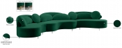 632Green-Sectional Infographic
