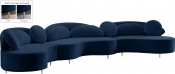 632Navy-Sectional alternate view 1