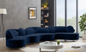 632Navy-Sectional alternate view 2
