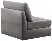 649Grey-Armless alternate view 2