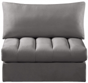 649Grey-Armless alternate view 3