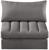 649Grey-Armless alternate view 4