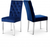 732Navy-C Double Chair