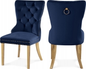 812Navy-C Double Chair