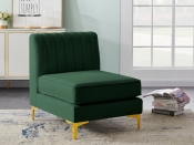 604Green-Armless alternate view 2