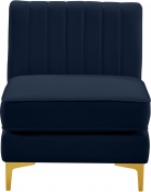 604Navy-Armless alternate view 5