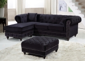 667Black-Sectional alternate view 3