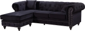 667Black-Sectional alternate view 7