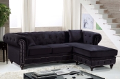 667Black-Sectional alternate view 8