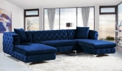 664Navy-Sectional alternate view 1