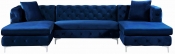 664Navy-Sectional alternate view 3