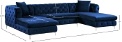 664Navy-Sectional Dim