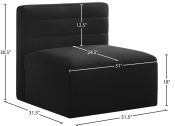 677Black-Armless Dim