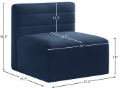 677Navy-Armless Dim
