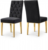 716Black-C Double Chair