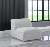683Grey-Armless alternate view 1