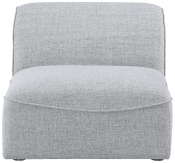 683Grey-Armless alternate view 3