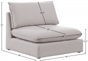 688Beige-Armless Dim