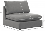 688Grey-Armless Dim