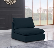 688Navy-Armless alternate view 1