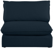 688Navy-Armless alternate view 3