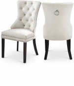 740Cream-C Double Chair