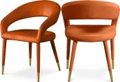 537Cognac-C Double Chair