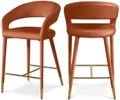 540Cognac-C Double Chair