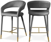 540Grey-C Double Chair